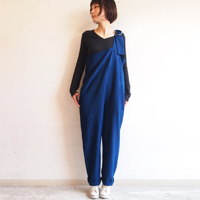 袈裟パンツ66/藍染・草木染